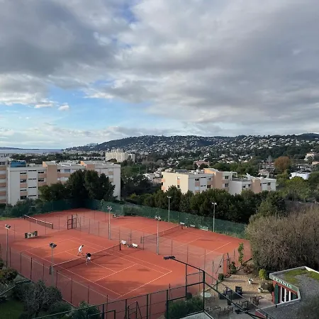 شقة La Roseraie - Standing 4 Prs - Piscine - Parking أنتيب